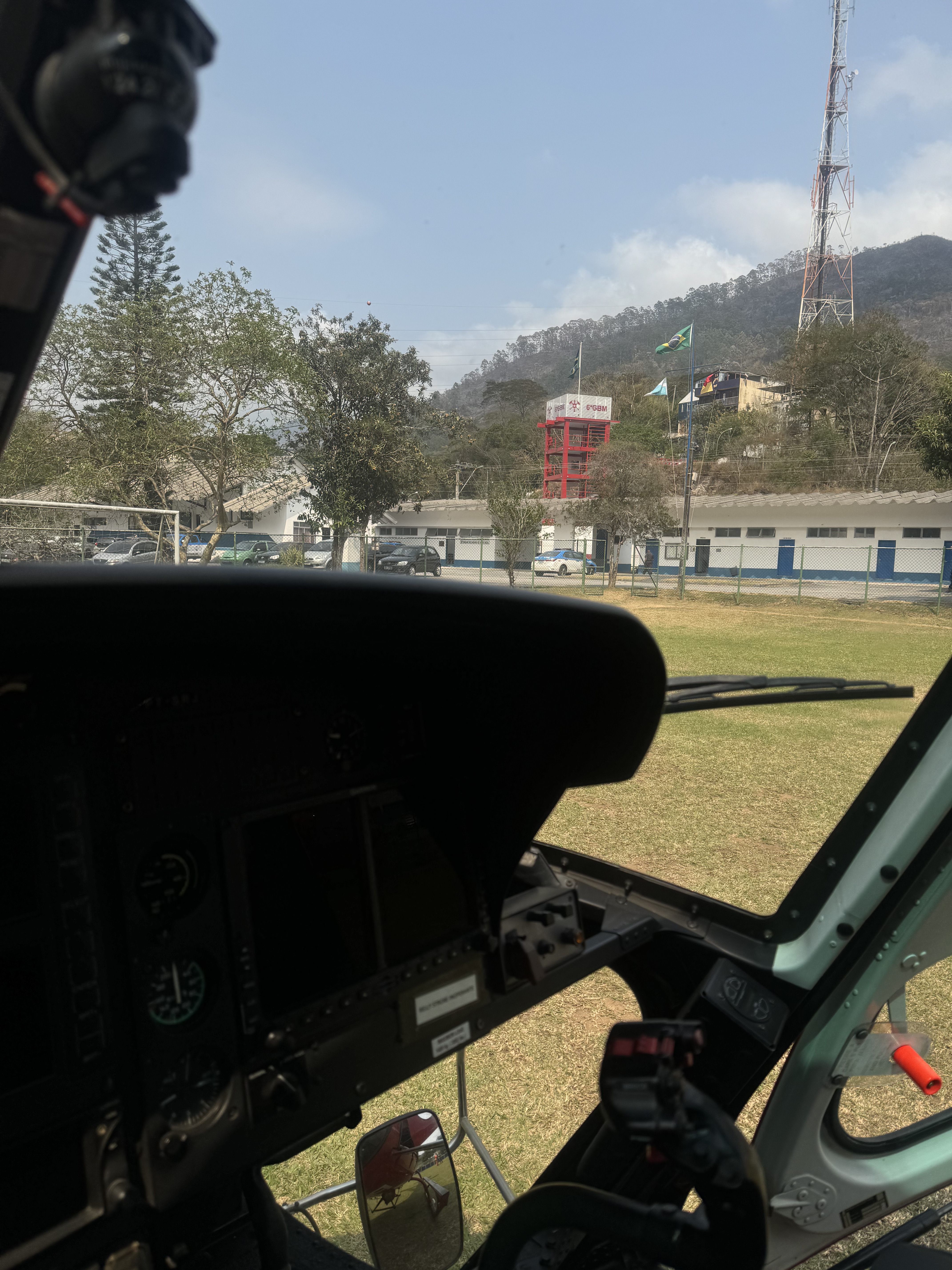 Vista do cockpit — 6º GBM